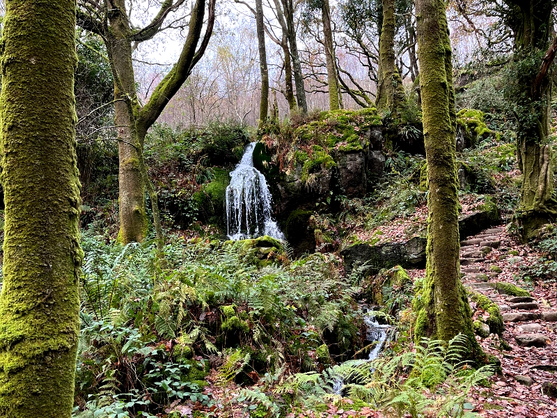 Craflwyn waterfall